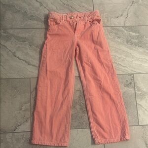Girls Zara pink jeans